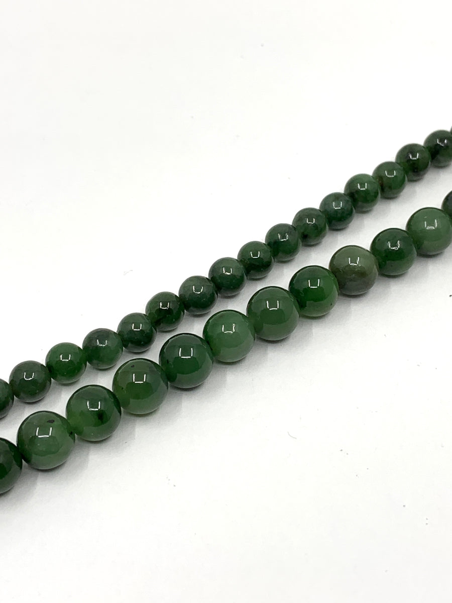 Canadian Green Jade Beads