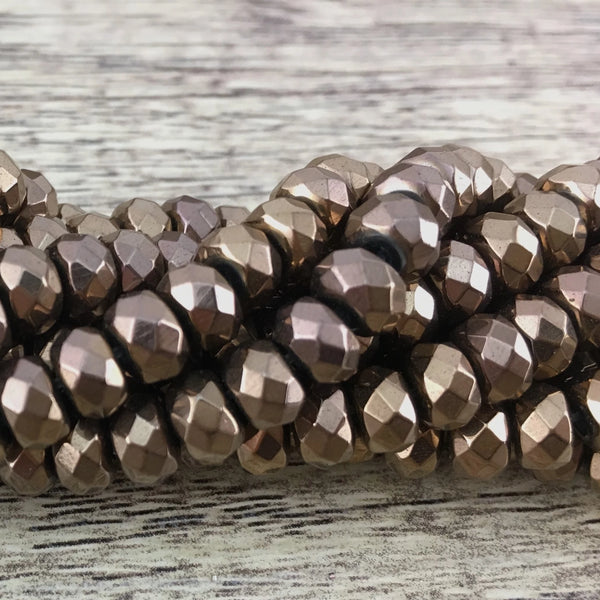 Donut Shaped Bronze Hematite Bead | Bellaire Wholesale