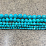8mm Teal Green Turquoise Bead | Bellaire Wholesale