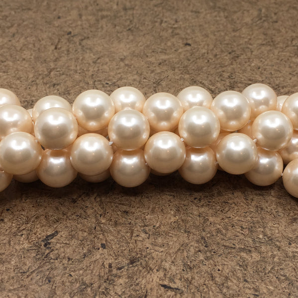 12mm Blush Pink Shell Pearls | Bellaire Wholesale