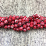 4mm Imperial Sediment Red Bead | Bellaire Wholesale