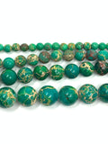 4mm Imperial Sediment Green Bead | Bellaire Wholesale