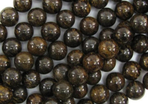 8mm Bronzite Bead | Bellaire Wholesale
