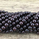 6mm Garnet Semi Precious Bead | Bellaire Wholesale