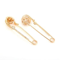 Gold Plated Rose Brooch | Bellaire Wholesale