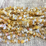 Yellow Aventurine Chips Beads | Bellaire Wholesale