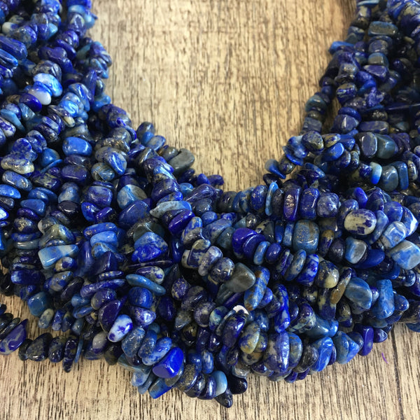 Lapis Lazuli Chips Beads | Bellaire Wholesale