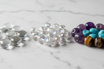 Differences Between Glass Beads, Crystal Beads, and Gemstone Beads