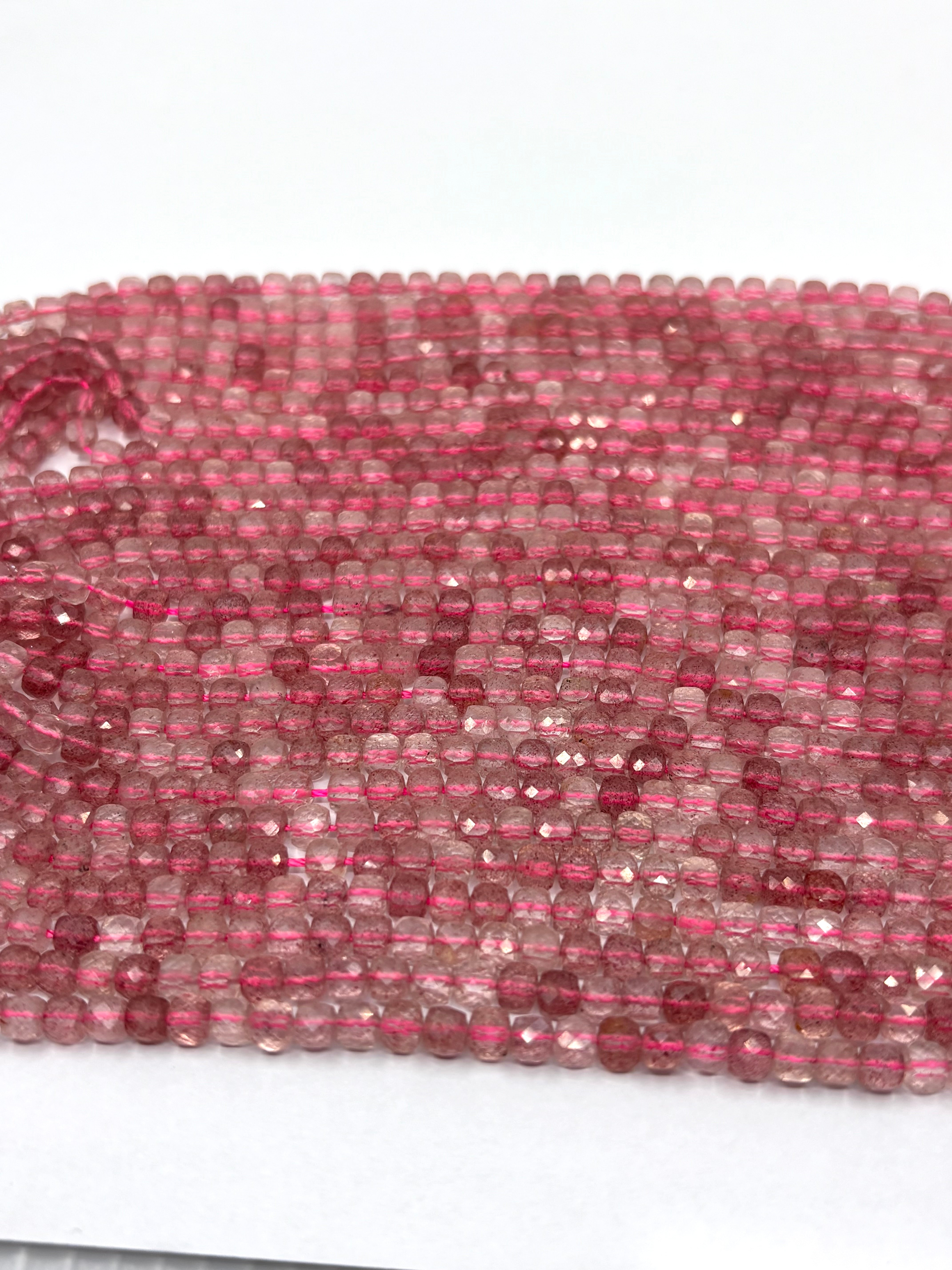 4 x 4 Strawberry Quartz 