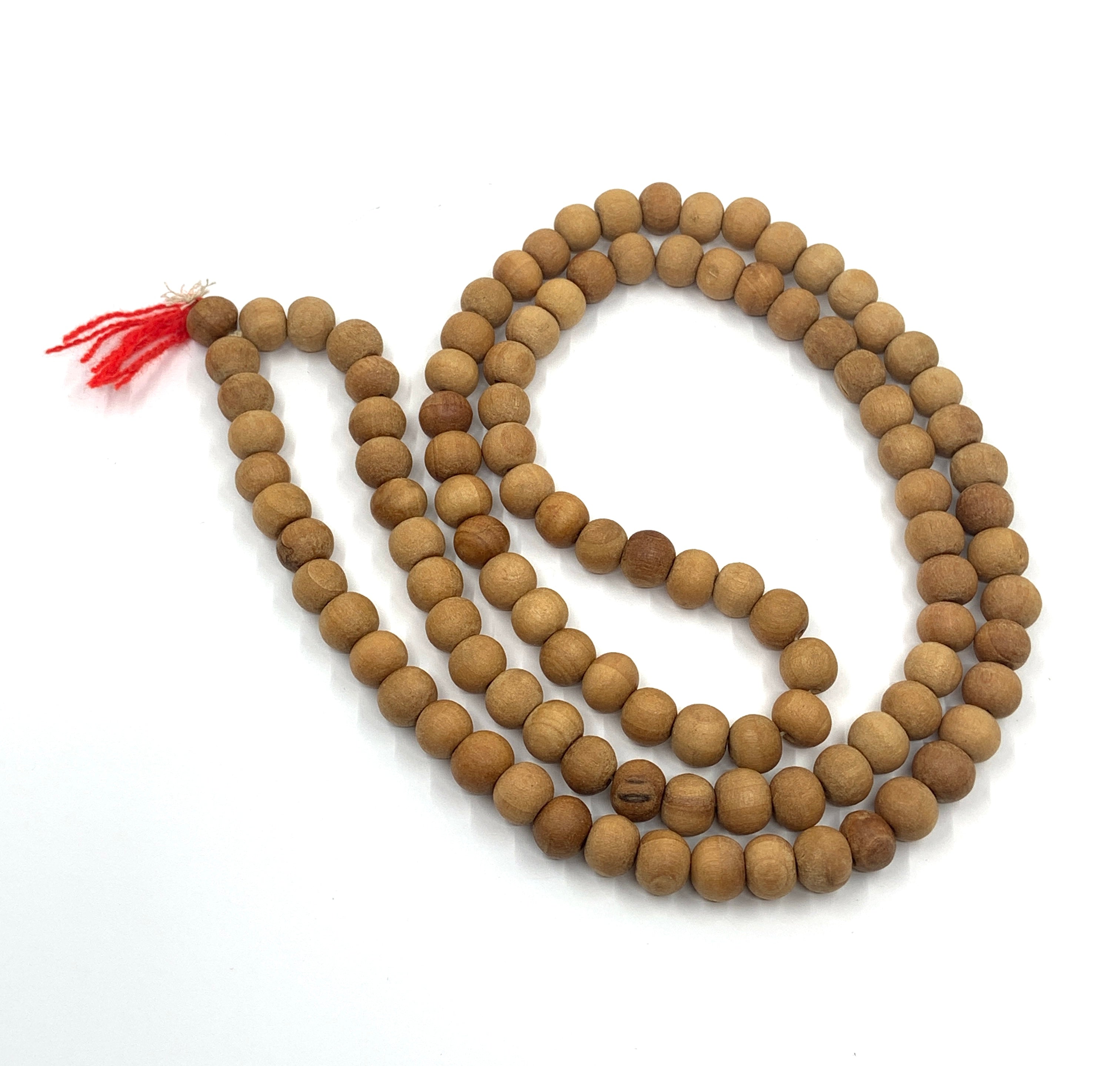 10mm Sandalwood Mala Bead