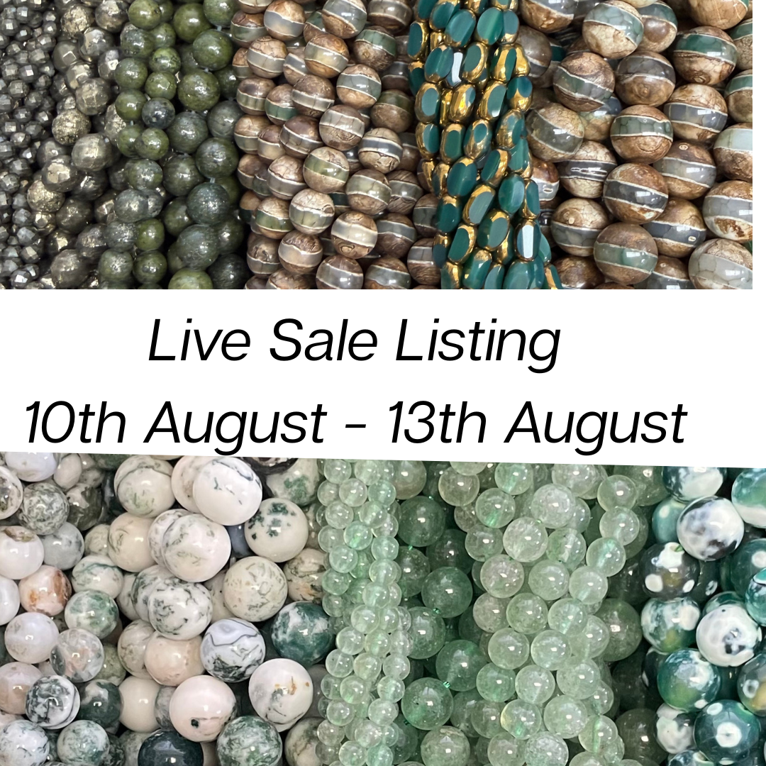 Live Sale Listing 10th August - 13th August liviibeans ( 64 items of beads & findings )