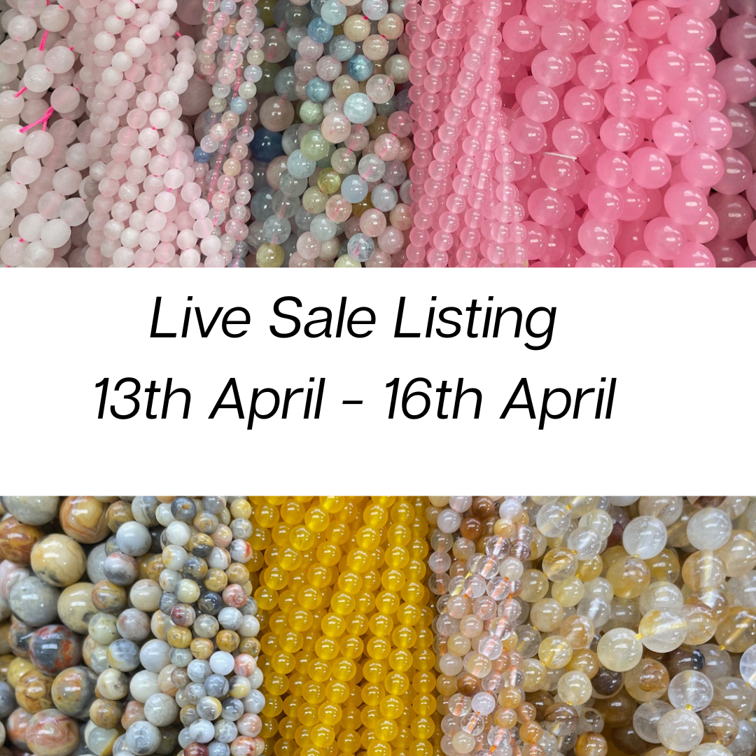 Live Sale Listing For April 13th - April 16th agatebrain ( 11 items of beads & findings)