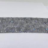 4mm x 4mm Labradorite Cube