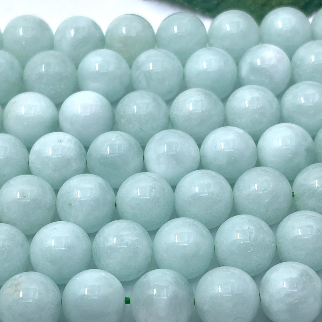 Green Angelite Beads