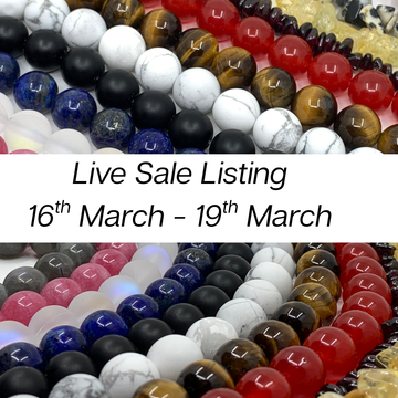 Live Sale Listing For March 16 - March 19 agatebrain ( 33 items of beads & findings)