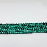 4mm X 4mm Cube Malachite