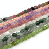 Gemstone Nugget Beads, 4mm x 6mm