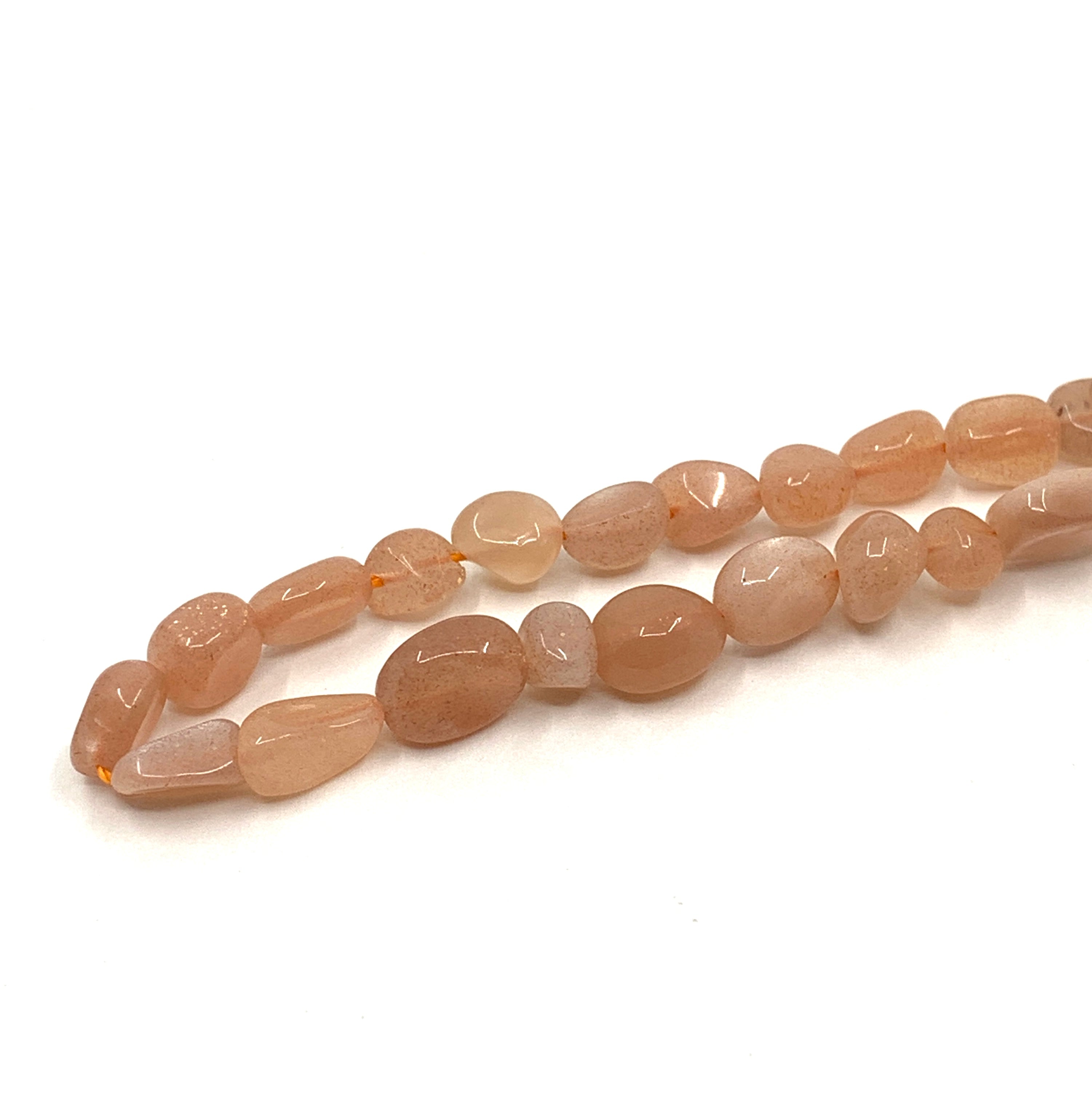 Sunstone  Gemstone nugget beads