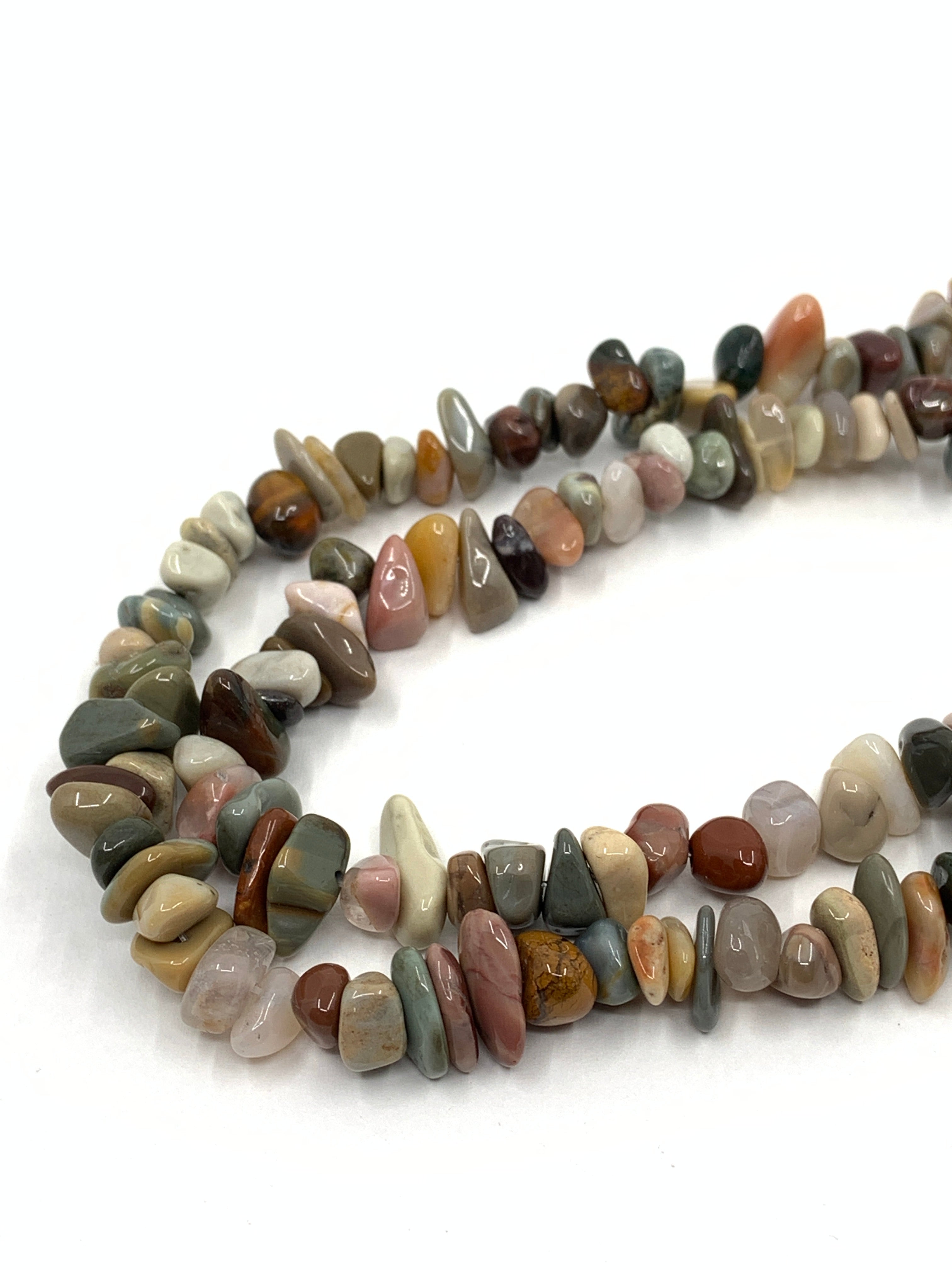Alxa Agate gemstone chips