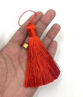 Red Silk Tassel