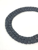Lava Arrow Chevron Beads in black color