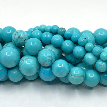12mm Blue Turquoise Bead