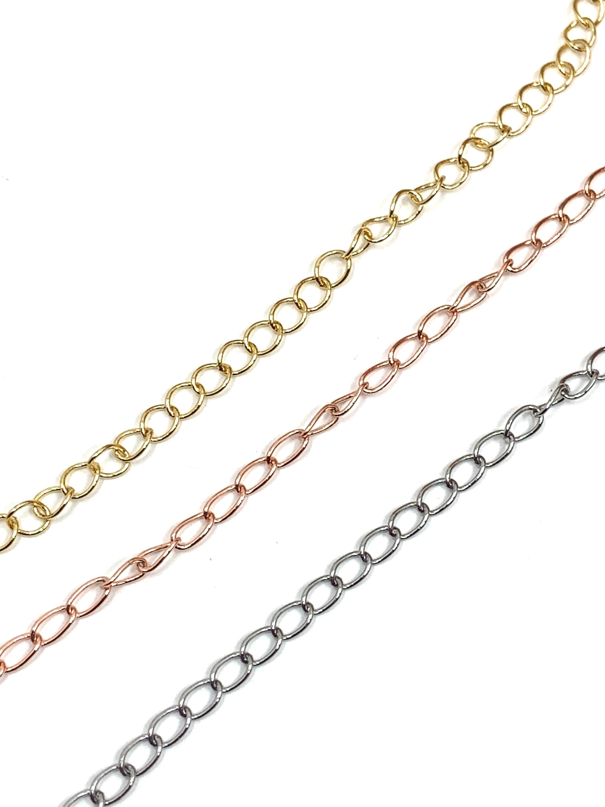 Unfinished Curb Chain for Extension