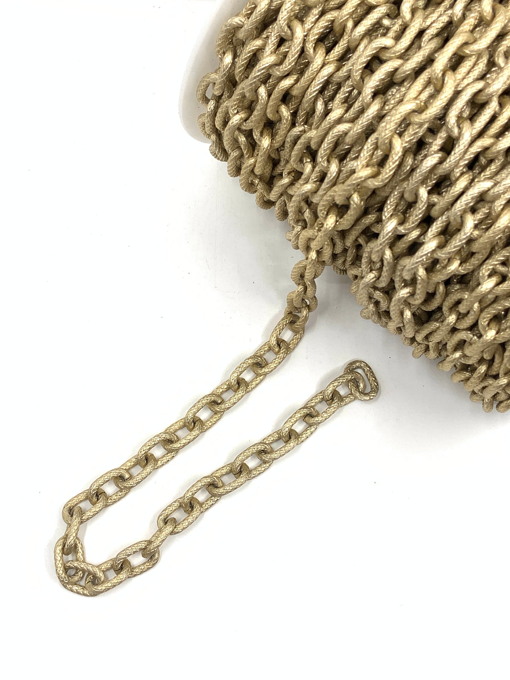 Unfinished Chunky Cable Chain dull gold