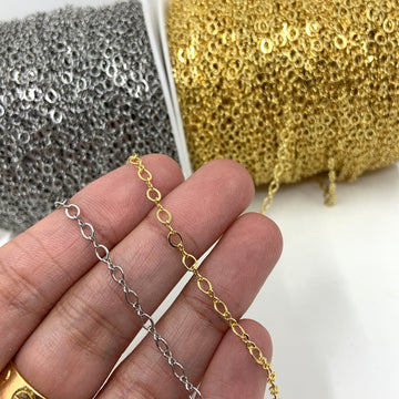 Unfinished Cable Link Chain