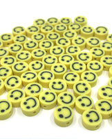 Yellow Rubber Beads