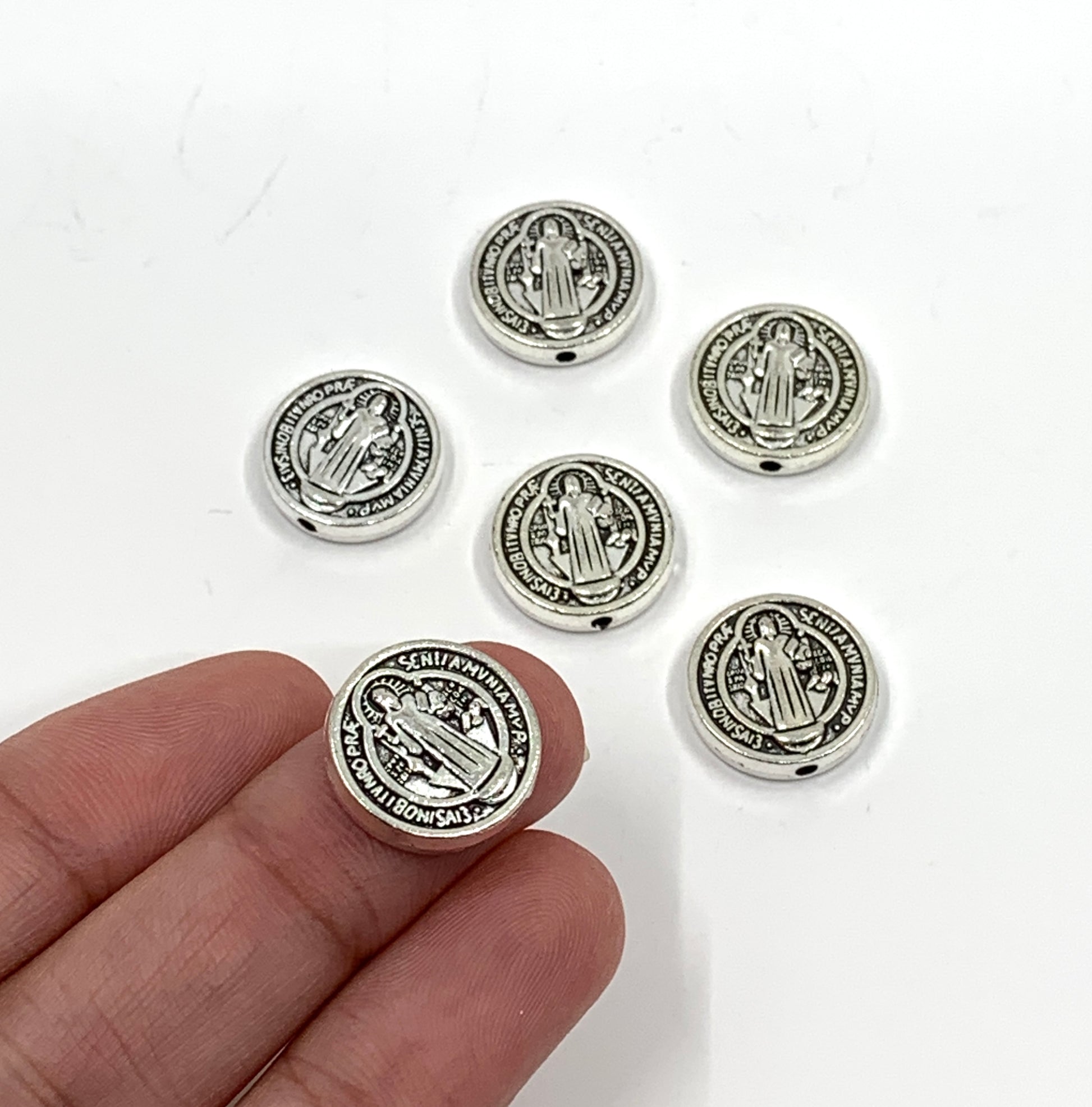 Saint Benedict Spacer Beads