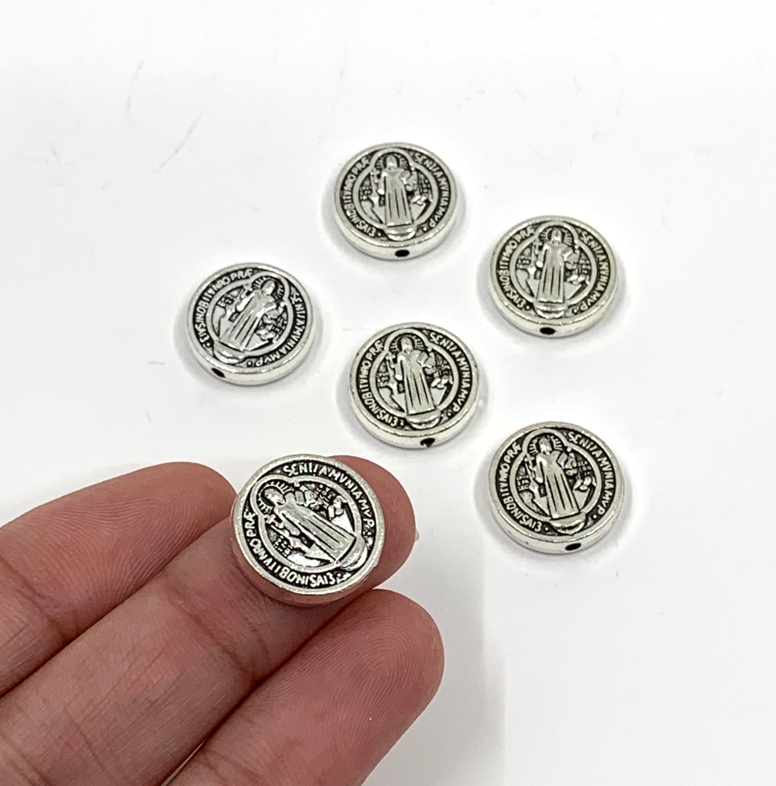 Saint Benedict Spacer Beads