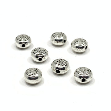 Alloy Lotus Beads