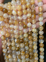 Golden Healer Quartz Beads