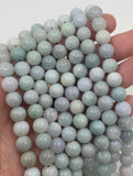 Natural Green Jade Beads