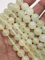 Light Green Mountain Jade Beads