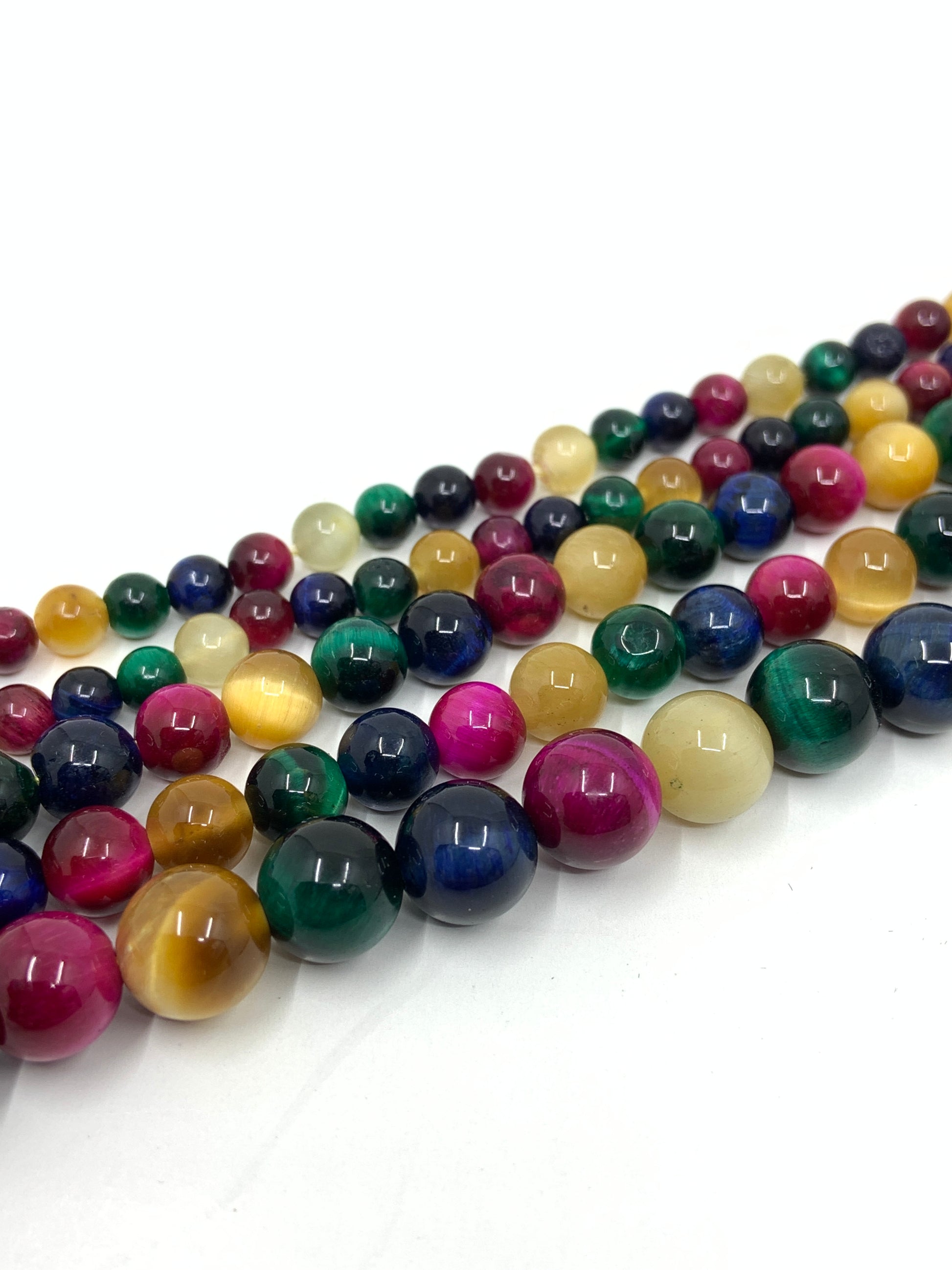 Mix Tiger Eye Beads