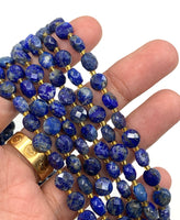 Lapis Lazuli Coin Shape beads