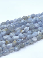 Blue lace agate nuggets
