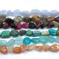 7mm x 10mm gemstone nuggets