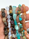 7mm x 10mm gemstone nuggets