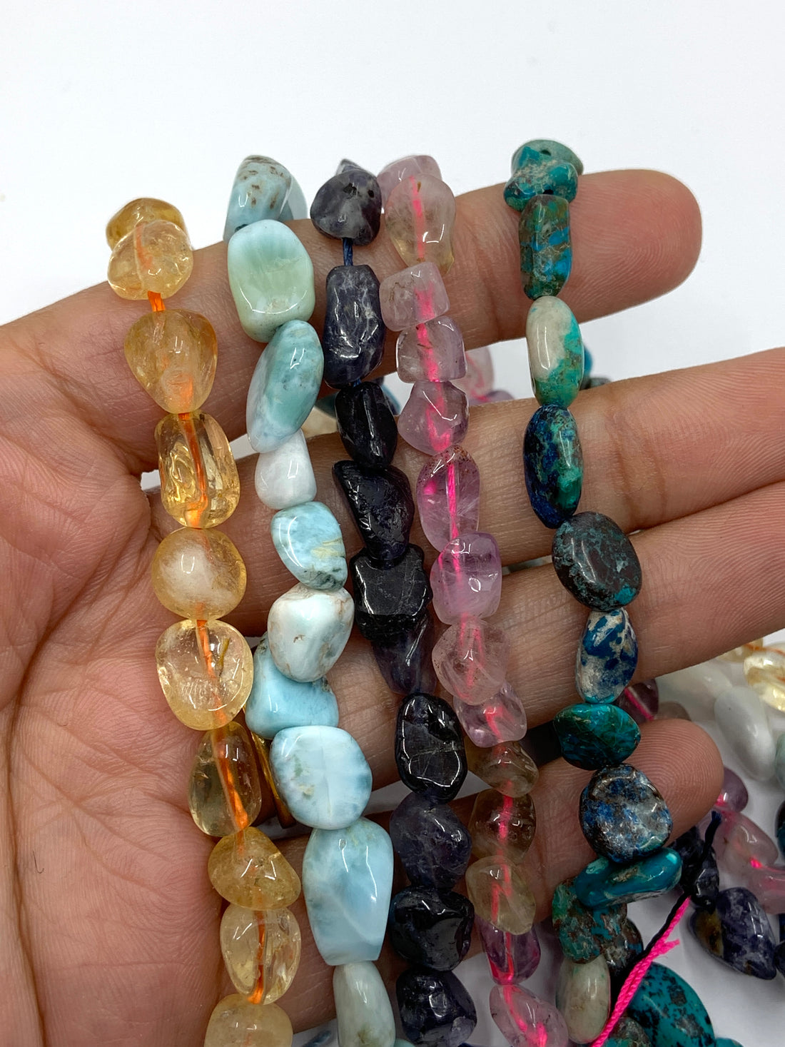 8mm x 10mm  Gemstone Nuggets