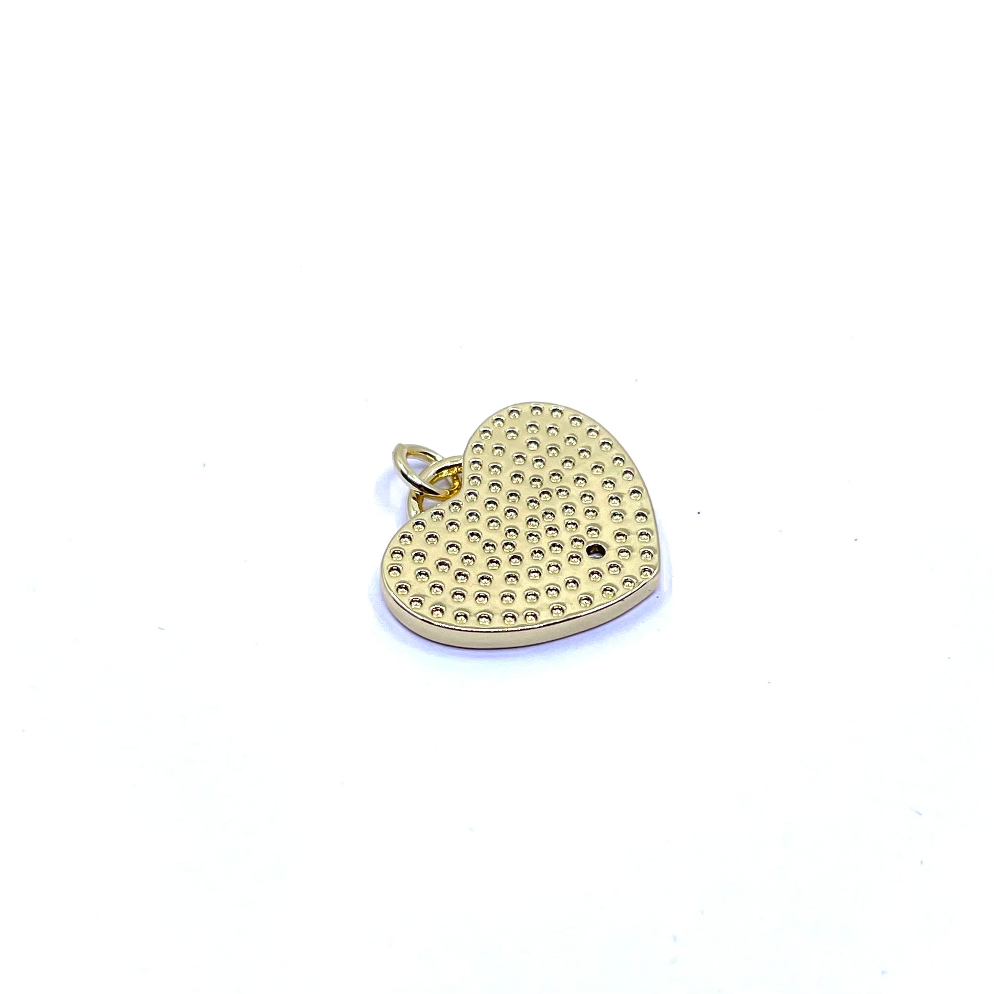 Back side of heart charm