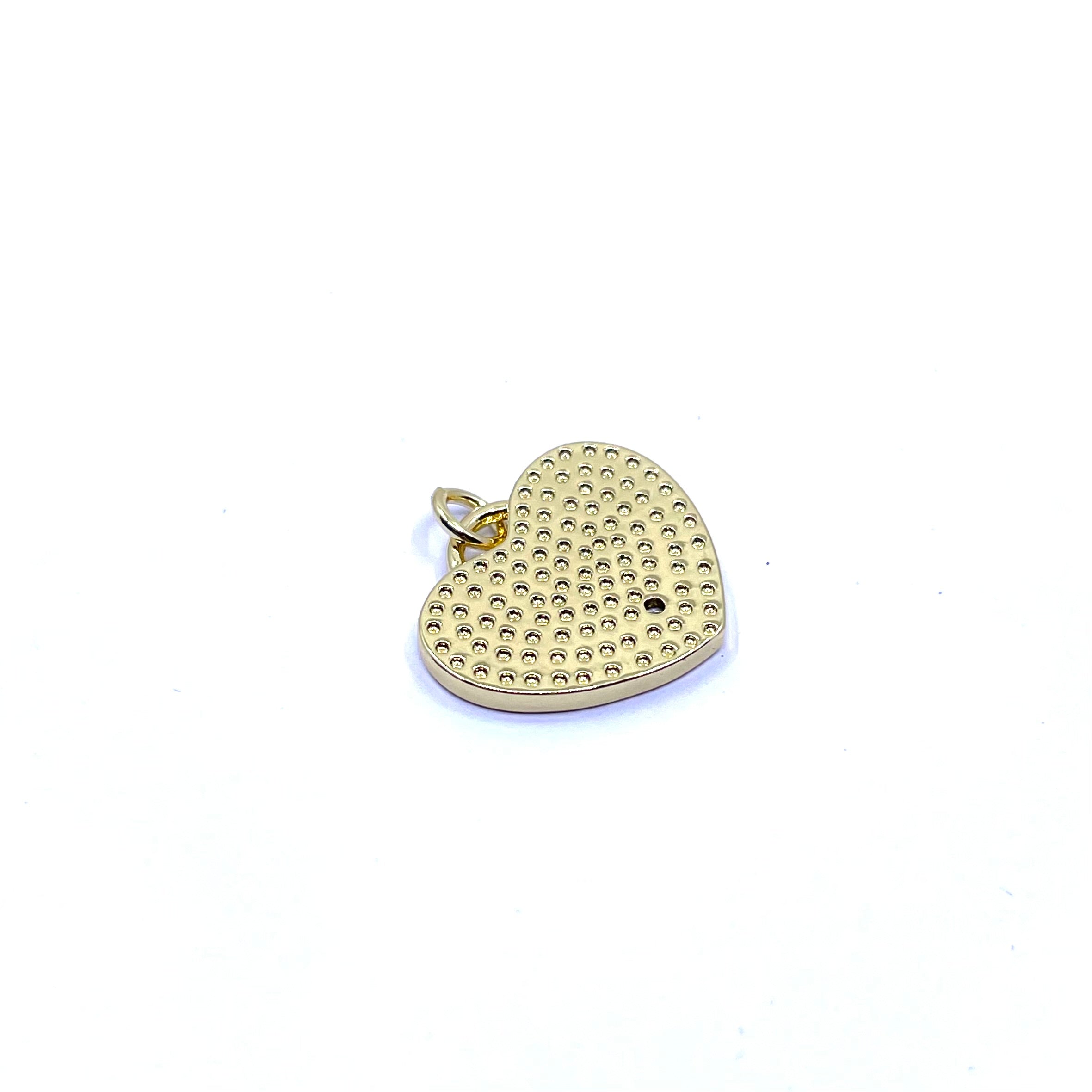 Back side of heart charm