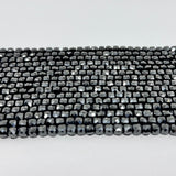 4 mm x 4mm Cube Black Spinel 