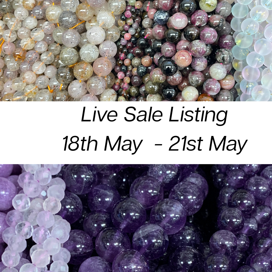Live Sale Listing For 18th May - 21st May agatebrain ( 29 items of beads & findings )