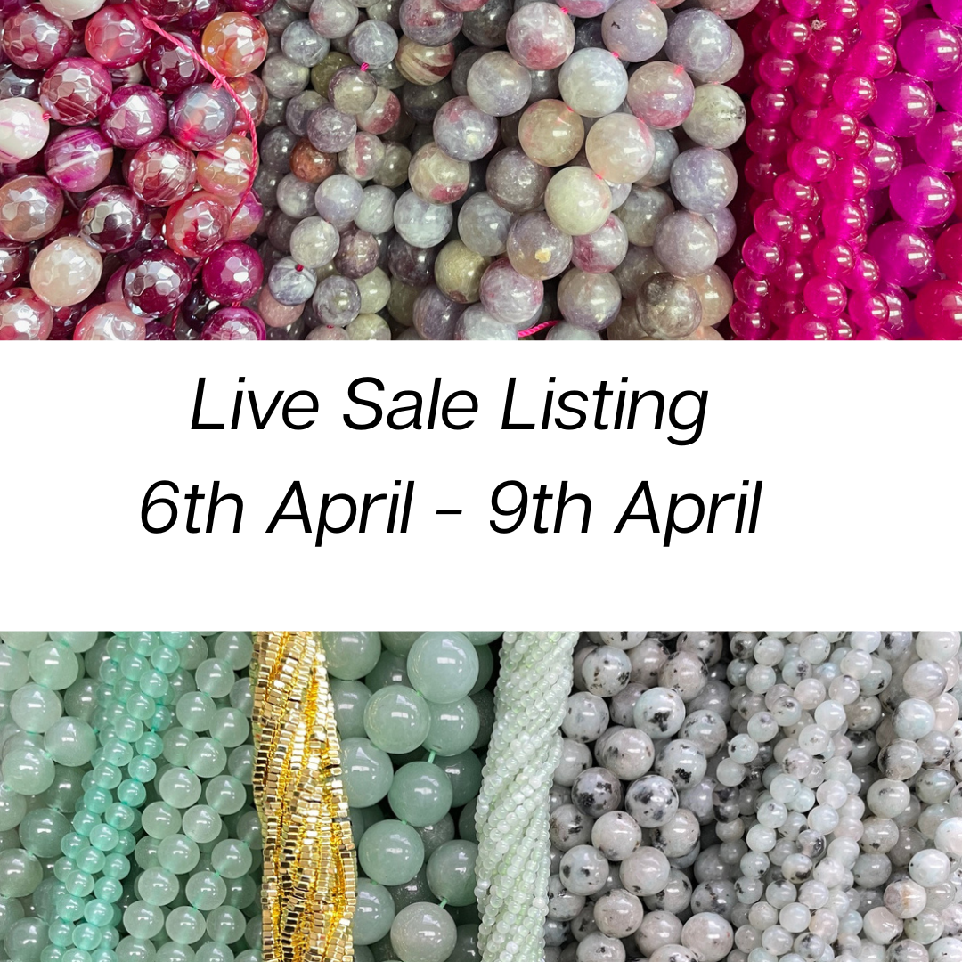 Live Sale Listing For April 6th - April 9th  agatebrain ( 16 items of beads & findings )