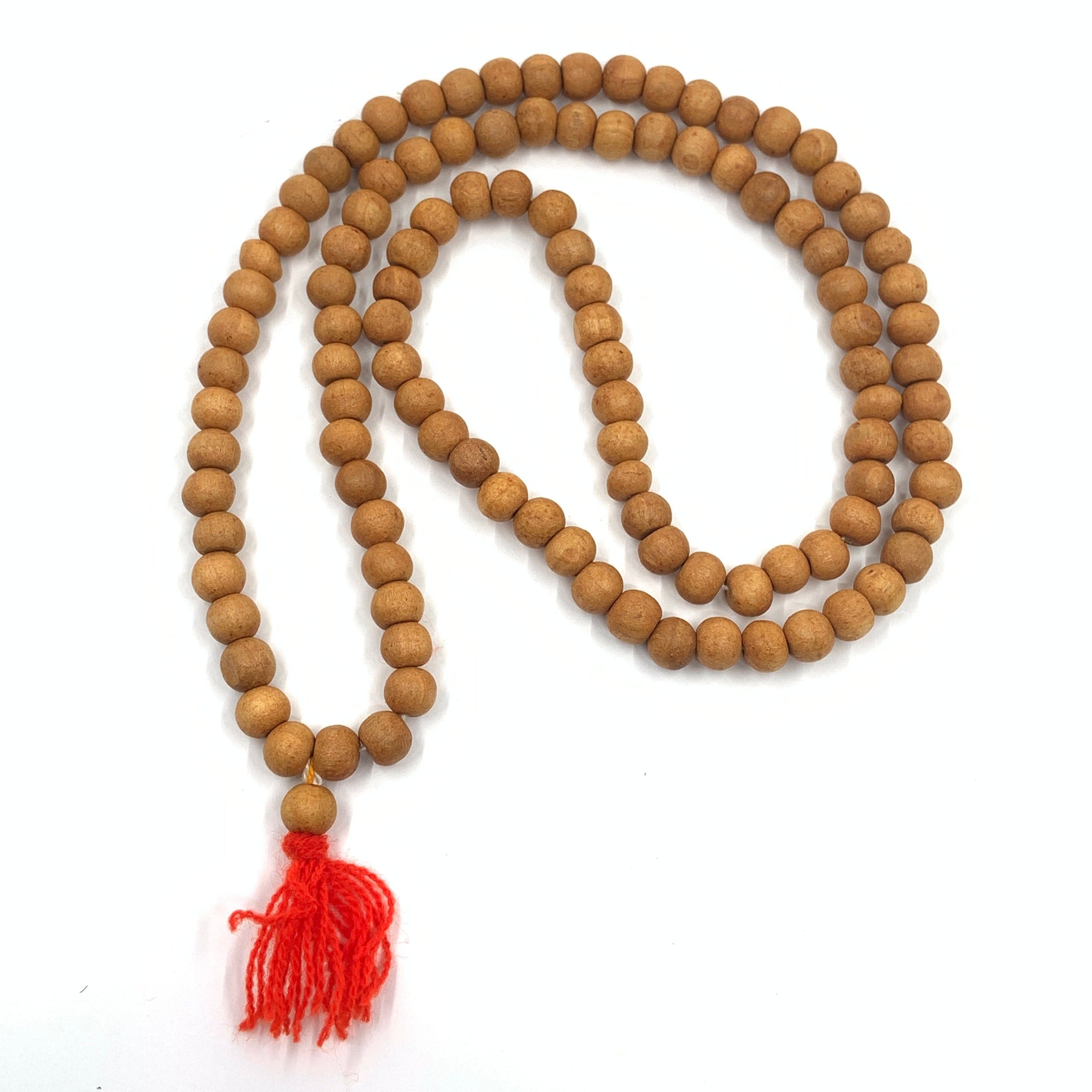 8mm Sandalwood Mala Bead