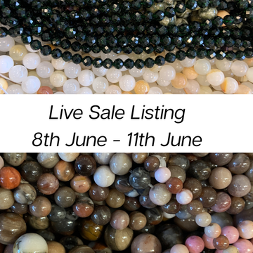 Live Sale Listing For 8th June - 11th June jesseykaddie ( 6 items of beads and findings)
