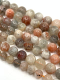 High quality arusha sunstone round beads